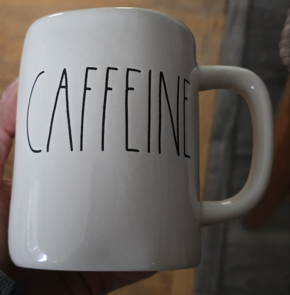 Rae Dunn 'Caffeine' Mug